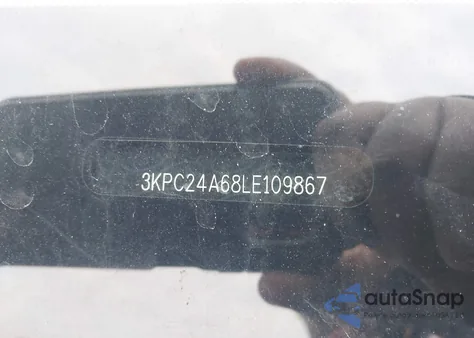 2020 Hyundai Accent Se z USA, uszkodzony, nr VIN 3KPC24A68LE109867